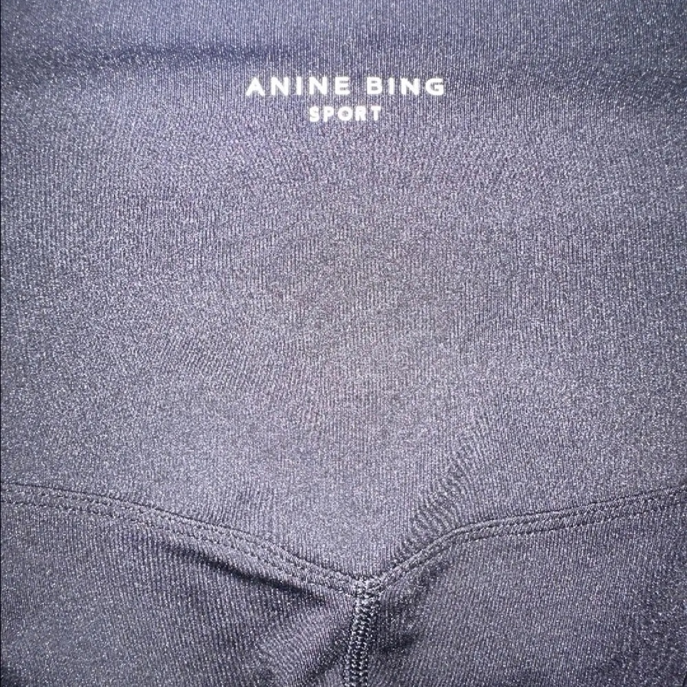 Anine Bing Sport Black Leggings